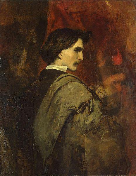 Anselm Feuerbach Self-portrait oil painting image